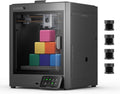 ELEGOO Centauri Carbon Stampante 3D CoreXY - Velocità fino a 500 mm s e Volume 256 x 256 x 256 mm - Autocalibrazione con Ugello 320 Gradi - Telecamera Integrata Pronta all'Uso