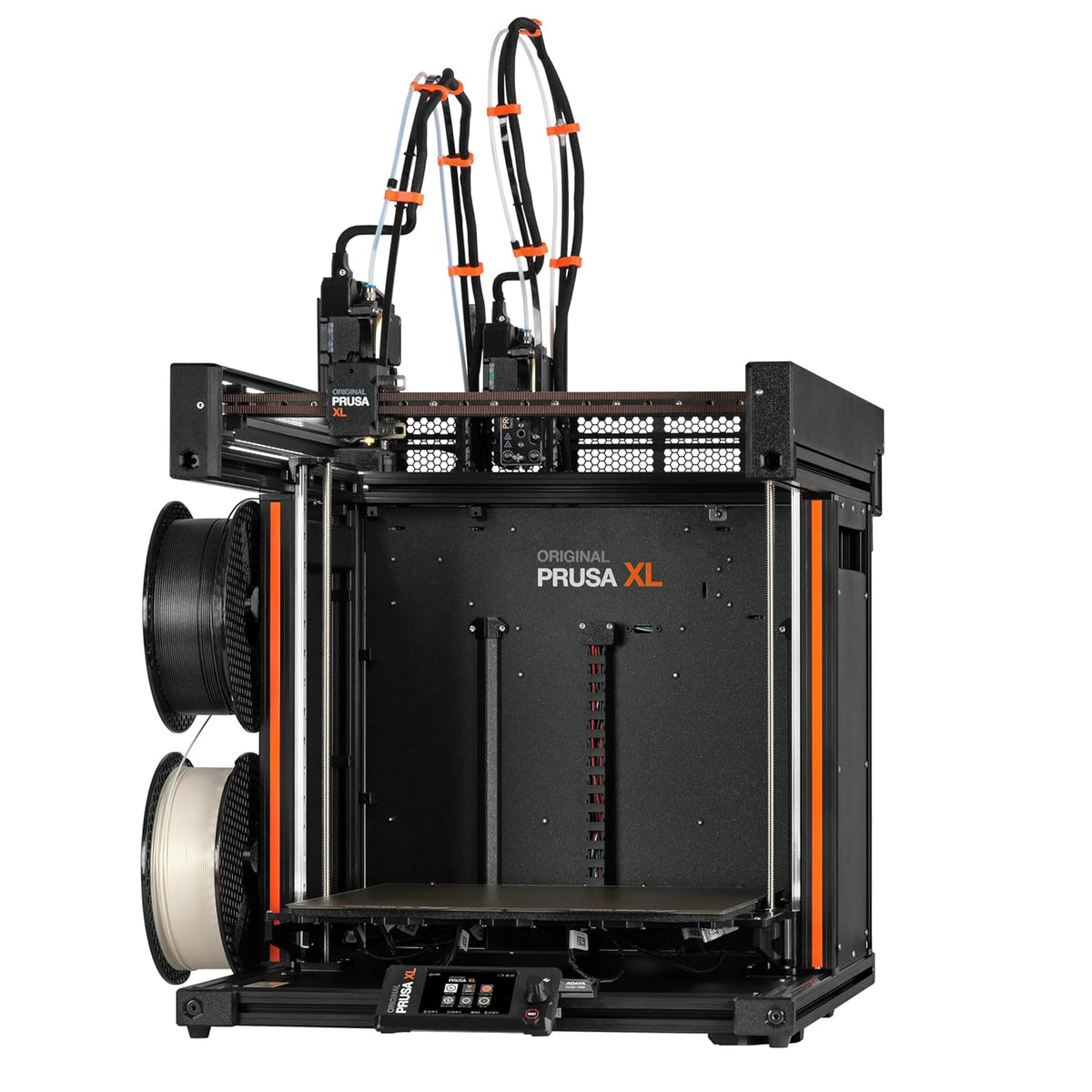 Original Prusa XL Stampante 3D CoreXY - 2 Testine Indipendenti per Stampa Multi Materiale - Volume 36 x 36 x 36 cm - Versione Semi Assemblata in Metallo Nero