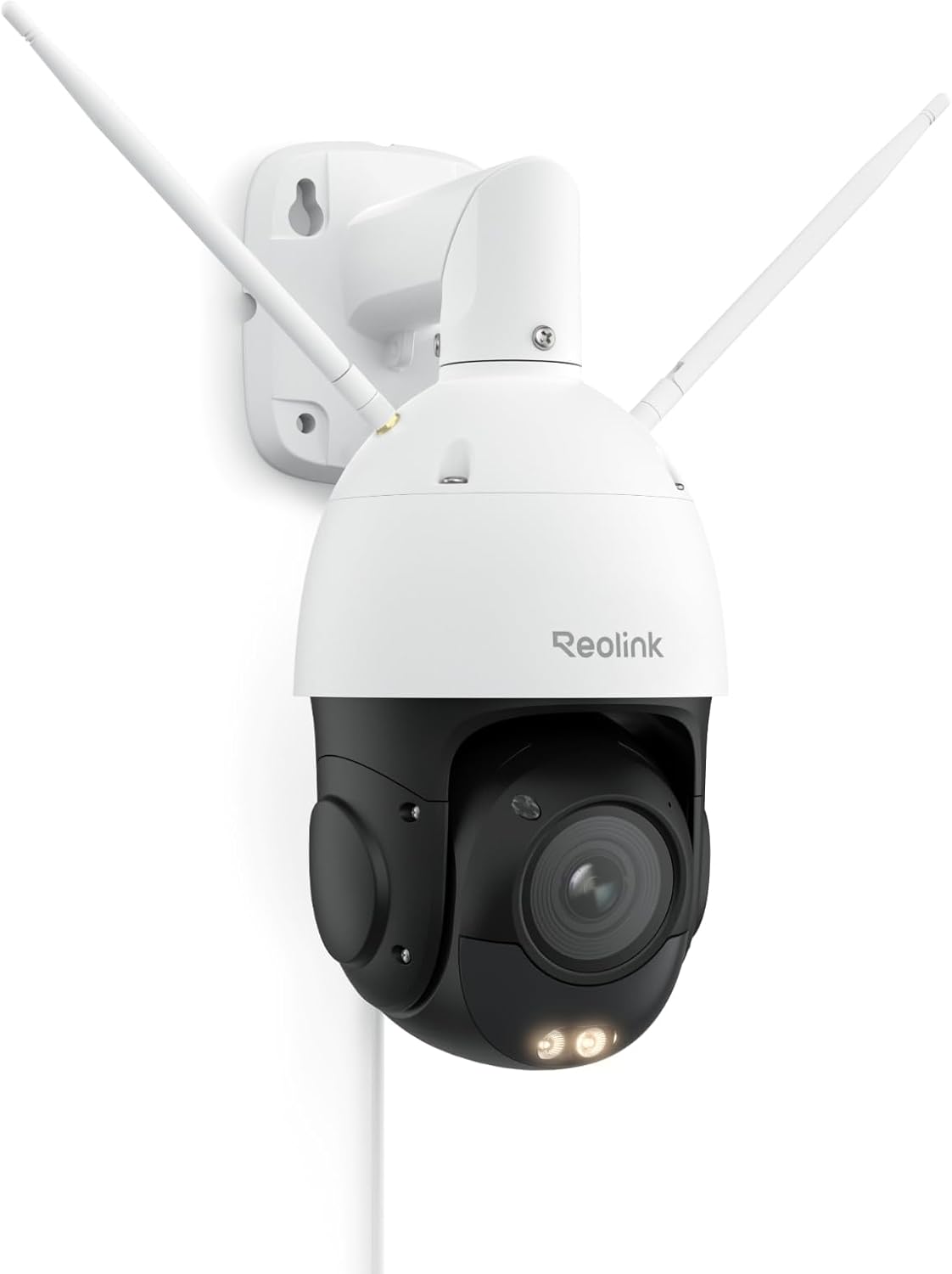 Reolink RLC-823S1W Telecamera WiFi 4K 8 MP PTZ - Zoom Ottico 5X con Pan 360 e Tilt 90 Gradi - WiFi 6 Dual Band e Auto Tracking - Audio Bidirezionale Rilevamento Smart