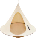 Cacoon Single SW1 Poltrona sospesa - Tela bianco naturale - Diametro circa 1,5 m - Portata massima 440 libbre per area relax individuale