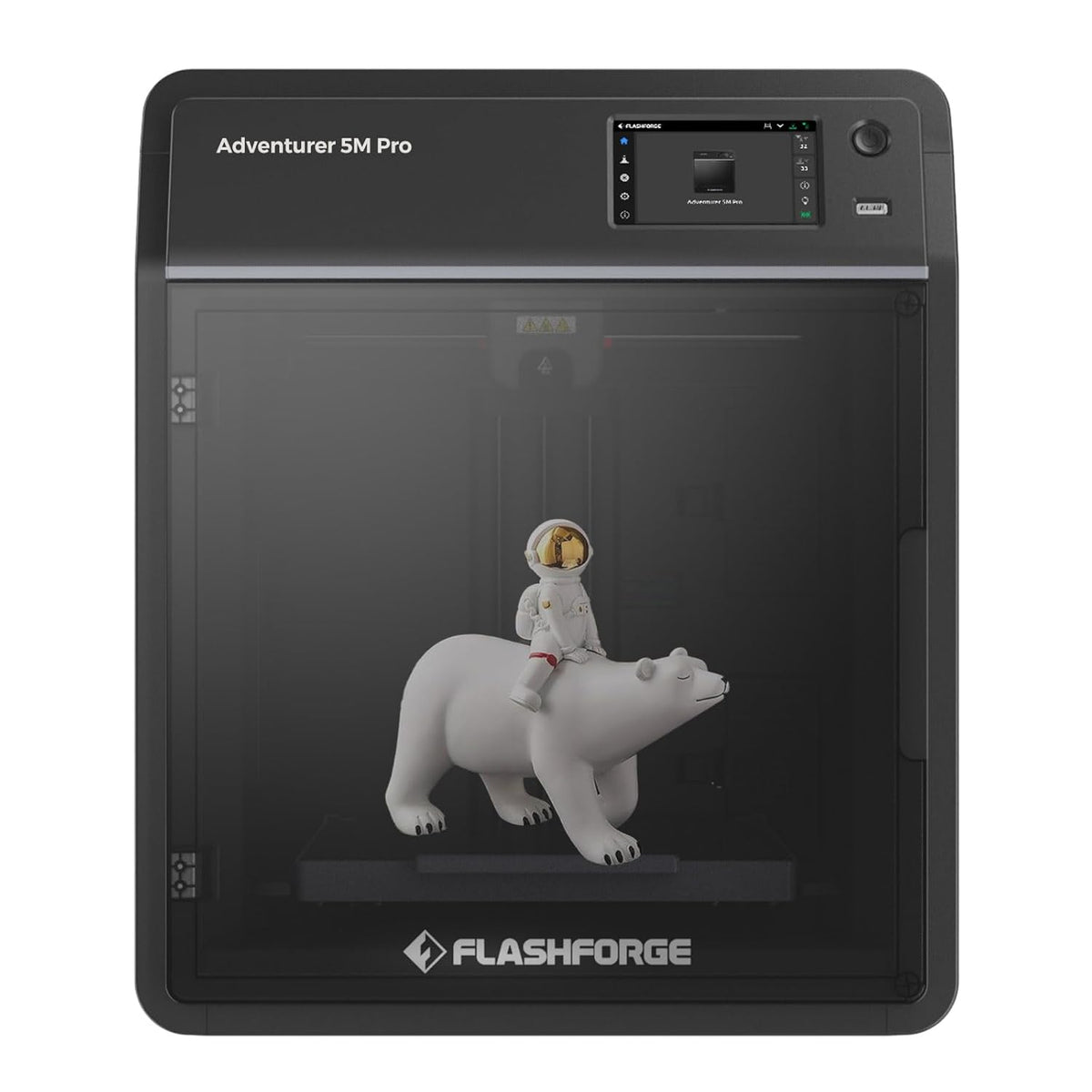 Flashforge Adventurer 5M Pro Stampante 3D - Velocità massima 600 mm s - Ugello fino a 280 gradi Celsius - Telecamera e doppia filtrazione aria interna esterna
