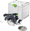 Festool HKC 55 EB Basic Sega circolare a batteria - Lama in acciaio super rapido - Utensile per lavorazione del legno - Configurazione cordless con cappa oscillante