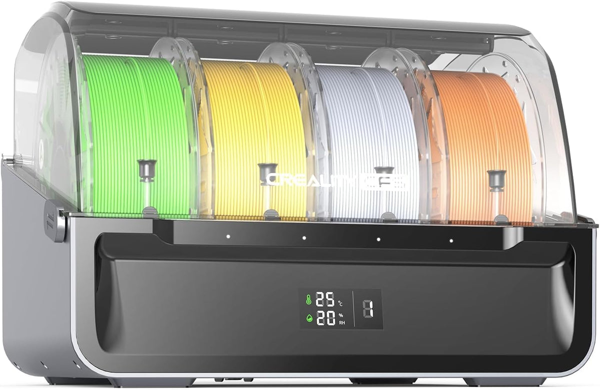 Creality CFS per K2 Plus e Serie Hi - Sistema Multicolore fino a 16 Colori - Caricamento Filamento Antiumidità - Supporto fino a 4 Dispositivi Compatibili