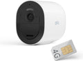 Arlo Go 2 Telecamera di sicurezza wireless esterna - Connessione WiFi oppure SIM 3G 4G LTE - Video HD con visione notturna - Movimento e archiviazione SD o cloud