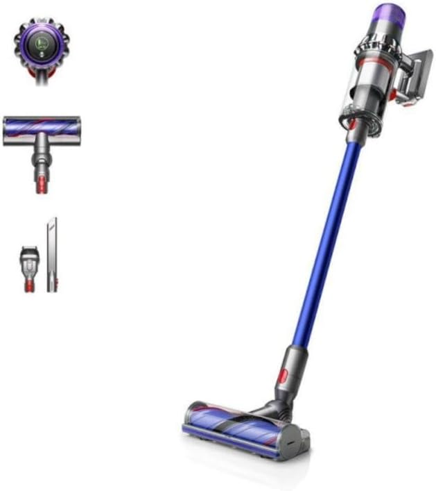 Dyson V11 2023 Aspirapolvere a bastone blu - Senza filo con alimentazione a batteria - Filtro a disco - Per tutti i tipi di pavimento e pulizia domestica