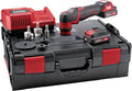 Flex PXE 80 10.8 EC 418102 Lucidatrice a batteria - Sistema 10,8 V - Corpo in plastica nero rosso - Utensile cordless per lucidatura e finitura