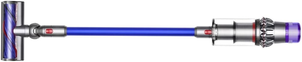 Dyson V11 Advanced Aspirapolvere Senza Fili - Sistema Senza Sacchetto con Filtro Lavabile - Alimentazione a Batteria - Per Tappeti Finitura Nichel Blu
