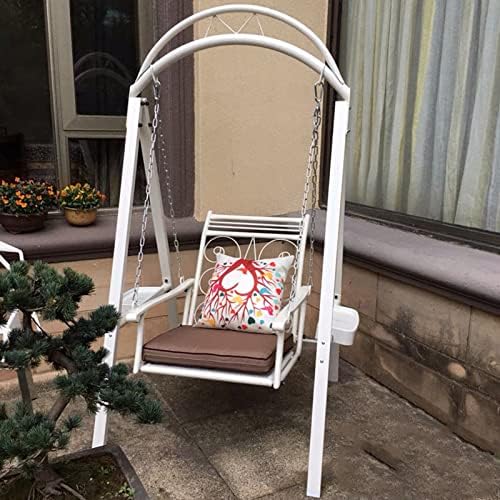 Sedia sospesa per adulti - Design triangolare stabile - Seduta pensile per interno ed esterno - Per cortile terrazza soggiorno balcone e relax