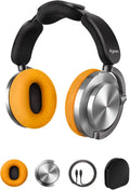 Dyson OnTrac Cuffie wireless over ear - Cancellazione attiva del rumore e Bluetooth 5.0 - Autonomia fino a 55 ore con ricarica rapida - Alluminio giallo personalizzabile