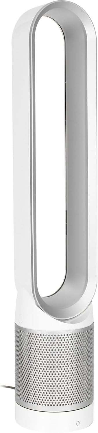 Dyson TP00 Pure Cool Ventilatore purificatore 2 in 1 - Filtrazione aria 99,5 percento della polvere - Torre antracite argento - Per camera da letto e ambienti domestici