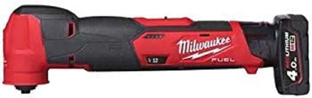 Milwaukee M12 FUEL M12FMT-422X Multiutensile Subcompatto - Sistema a Batteria per Lavorazione del Legno - Lama in Acciaio Inossidabile - Utensile Cordless Professionale