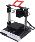 Denash Stampante 3D per principianti - Volume di stampa 100 x 100 x 100 mm - Mini stampante per filamento PLA - Connessione Ethernet finitura nero bianco