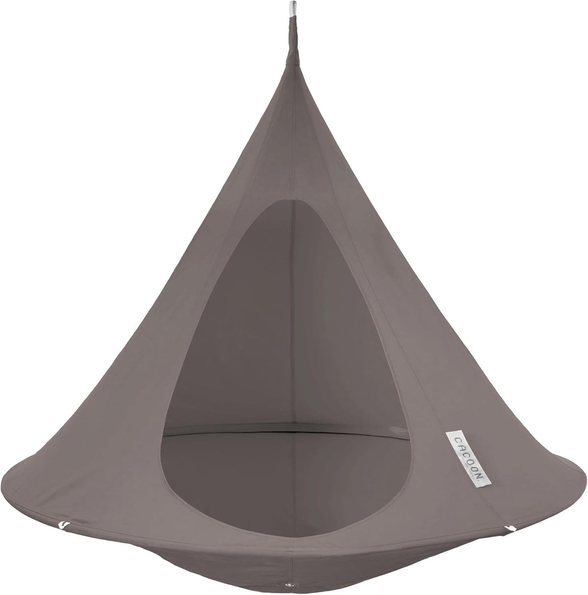 Cacoon Single ST7 Poltrona sospesa - Poliestere color taupe - Diametro 1,5 m - Portata massima 440 libbre per seduta individuale