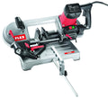 FLEX SBG 4910 Sega a nastro elettrica - Lama in acciaio super rapido - Per taglio di alluminio e metallo - Alimentazione con cavo e finitura rossa