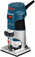 Bosch Professional GKF 600 Rifilatore elettrico - Alimentazione 230 V con cavo - Corpo in alluminio - Guida parallela binario pinze e chiave inclusi in valigetta