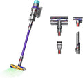 Dyson Gen5detect Aspirapolvere senza filo - Alimentazione a batteria con filtro HEPA - Per tappeti legno duro e tappezzeria - Finitura nichel viola per pulizia domestica
