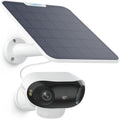 Reolink Argus 4 Pro Telecamera 4K WiFi - Doppia Lente F1.0 con Vista 180 Gradi - Visione Notturna Colori e Rilevamento Smart - Audio Bidirezionale e Pannello Solare