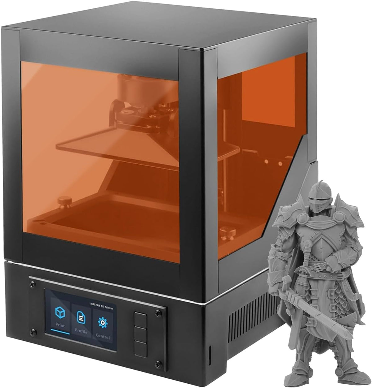 MALYAN S100 Mini stampante 3D a resina - LCD 2K da 5,5 pollici - Livellamento automatico e alta precisione - Volume 115 x 65 x 110 mm per principianti