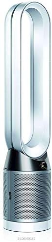 Dyson Pure Cool Tower Purificatore e Ventilatore - Modello a Torre per Ambienti Interni - Alimentazione a Corrente Alternata - Bianco Argento 30 x 30 x 80 cm